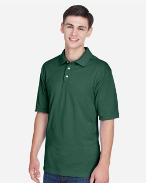 Harriton M265 Men’s Easy Blend™ Polo