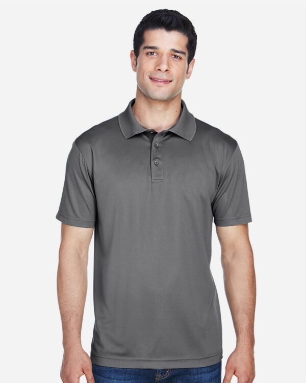 Harriton Men’s Polyester Jersey Polo