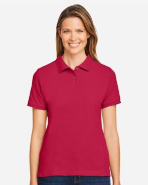 Harriton M200W Women’s Cotton Polo