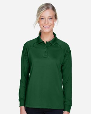 Harriton M211LW Women’s Advantage Long Sleeve Tactical Polo
