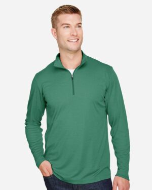 Team 365 TT31H Men’s Zone Sonic Heather Performance Quarter-Zip Pullover