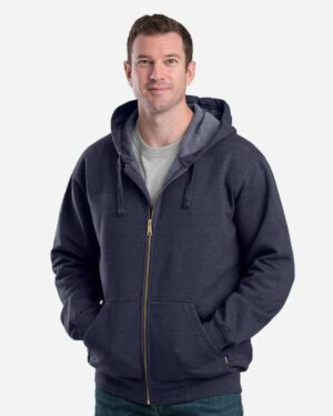 Berne Apparel SZ413 Men’s Heritage Full-Zip Hooded Sweatshirt