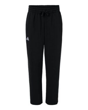 Adidas AT215 Men’s Fleece Sweatpants – Black/ White
