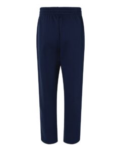 Adidas AT215 Men’s Fleece Sweatpants – Team Navy Blue/ White (back)