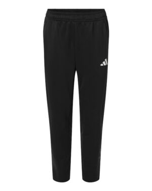 Adidas AT218 Men’s Game & Go Fleece 3-Bar Sweatpants – Black