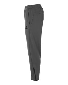 Adidas AT218 Men’s Game & Go Fleece 3-Bar Sweatpants – Team Grey Four (side)
