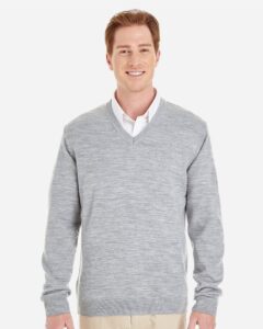 Harriton M420 Men’s Pilbloc™ V-Neck Sweater