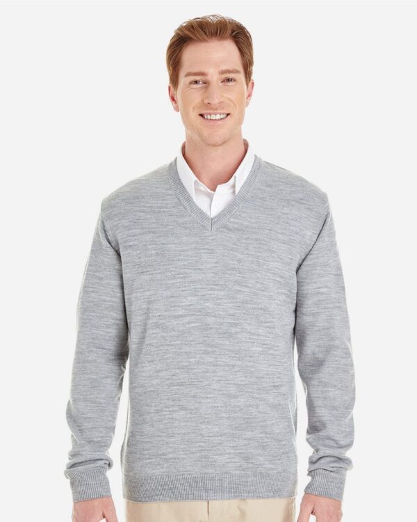 Harriton Men’s Pilbloc™ V-Neck Sweater