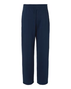 Adidas AT216 Women’s Fleece Sweatpants – Team Navy Blue/ White (back)