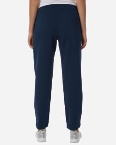 Adidas AT216 Women’s Fleece Sweatpants – Team Navy Blue/ White (on model back)