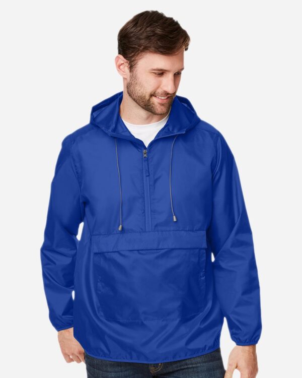 Team 365 Unisex Zone Protect Packable Anorak Jacket