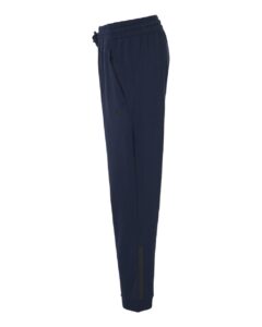 Adidas AT219 Women’s Game & Go Fleece Sweatpants – Team Navy Blue (side)