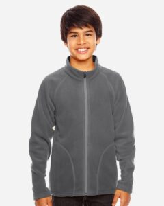 Team 365 TT90Y Youth Campus Microfleece Jacket