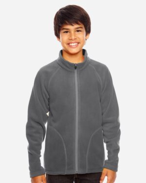 Team 365 TT90Y Youth Campus Microfleece Jacket
