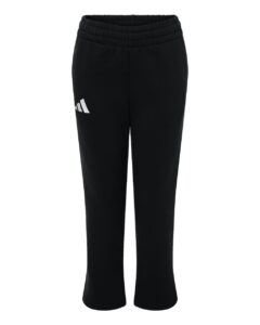 Adidas AT217 Youth Fleece Sweatpants – Black/ White