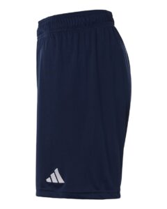 Adidas AT315 Men’s Entrada 26 Shorts – Team Navy Blue/ White (side)