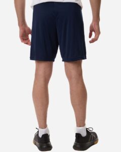 Adidas AT315 Men’s Entrada 26 Shorts – Team Navy Blue/ White (on model back)