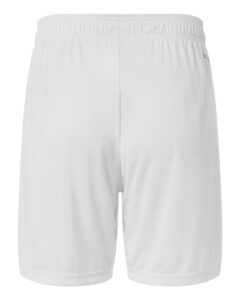 Adidas AT315 Men’s Entrada 26 Shorts – White/ Black (back)
