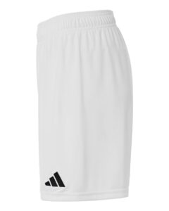 Adidas AT315 Men’s Entrada 26 Shorts – White/ Black (side)