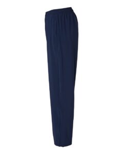 Adidas AT502 Men’s TIRO Woven Sweatpants – Team Navy Blue/ White (side)
