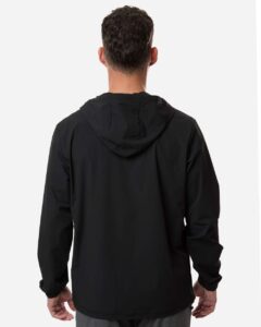 Adidas A2030 Men’s Ultimate365 Course Control Anorak Jacket – Black (on model back)