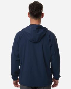 Adidas A2030 Men’s Ultimate365 Course Control Anorak Jacket – Collegiate Navy (on model back)