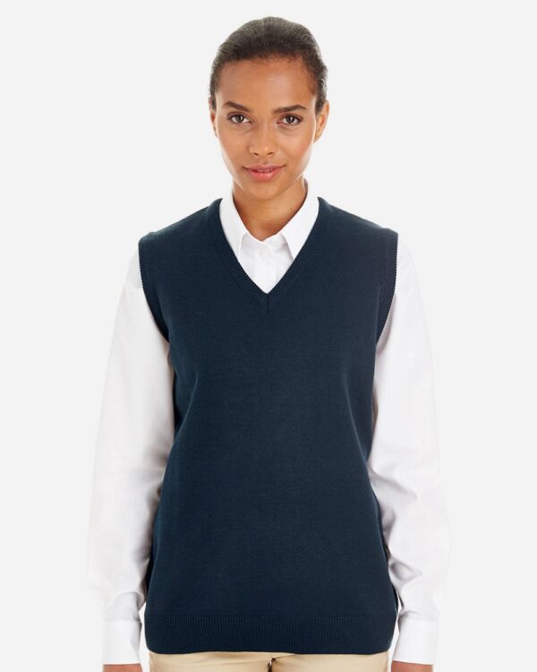 Harriton Women’s Pilbloc™ V-Neck Sweater Vest