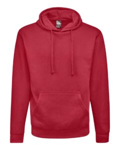 J. America 8720 Unisex BTB Fleece Hooded Sweatshirt – Cardinal