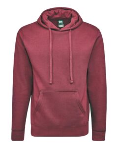 J. America 8720 Unisex BTB Fleece Hooded Sweatshirt – Maroon