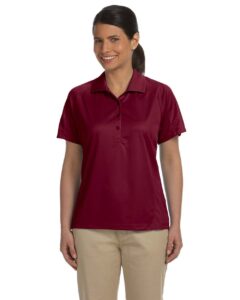 Harriton M374W Women’s Polytech Mesh Insert Polo