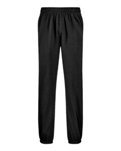 J. America 8724 Unisex BTB Fleece Sweatpants – Black