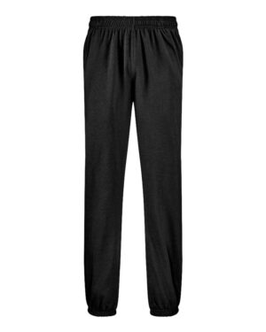 J. America 8724 Unisex BTB Fleece Sweatpants – Black