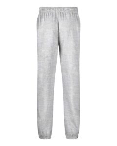 J. America 8724 Unisex BTB Fleece Sweatpants – Oxford (back)