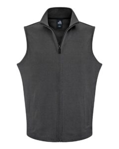 J. America 8763 Unisex Element Fleece Vest – Black