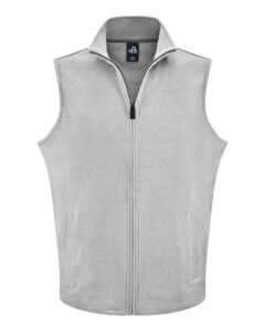 J. America 8763 Unisex Element Fleece Vest – Grey
