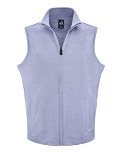 J. America 8763 Unisex Element Fleece Vest – Navy