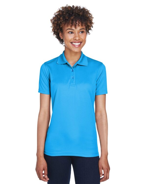 UltraClub Women’s Cool & Dry Mesh Piqué Polo