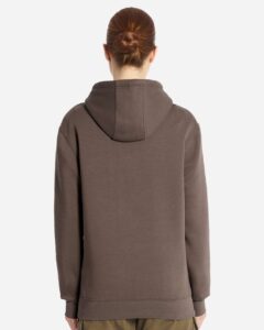 Lane Seven LS14001 Unisex Premium Hoodie Sweatshirt – Coffee (on model back)