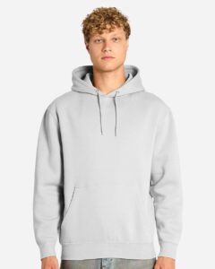 Lane Seven LS14001 Unisex Premium Hoodie Sweatshirt – Dove Grey (on model)