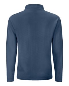 J. America 8771 Unisex Maverick Quarter-Zip Pullover – Baltic (back)
