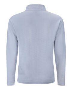 J. America 8771 Unisex Maverick Quarter-Zip Pullover – Ice Grey (back)