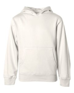 Independent Trading Co. SS4001Y Youth Midweight Hooded Sweatshirt – Bone