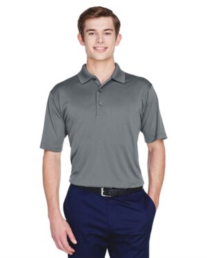 UltraClub 8610 Men’s Cool & Dry 8-Star Elite Performance Interlock Polo