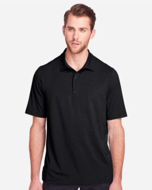 North End NE100 Men’s JAQ Snap-Up Stretch Performance Polo