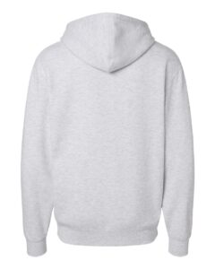 Independent Trading Co. SS4500 Unisex Midweight Hooded Sweatshirt – Ash Heather (back)
