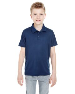 UltraClub 8210Y Youth Cool & Dry Mesh Piqué Polo
