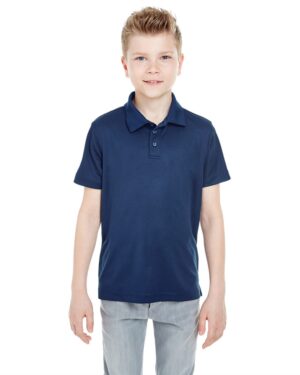 UltraClub 8210Y Youth Cool & Dry Mesh Piqué Polo