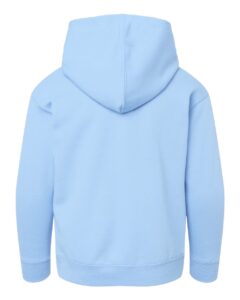 LAT 2296 Youth Hoodie Sweatshirt – Light Blue (back)