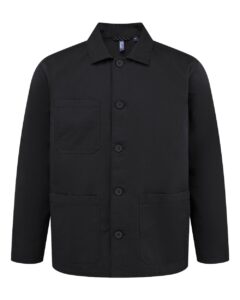 Artisan Collection by Reprime RP022 Unisex Utility 2.0 Chore Jacket – Stay Black