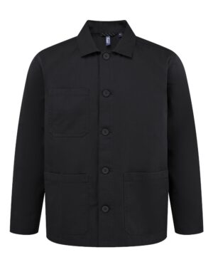 Artisan Collection by Reprime RP022 Unisex Utility 2.0 Chore Jacket – Stay Black